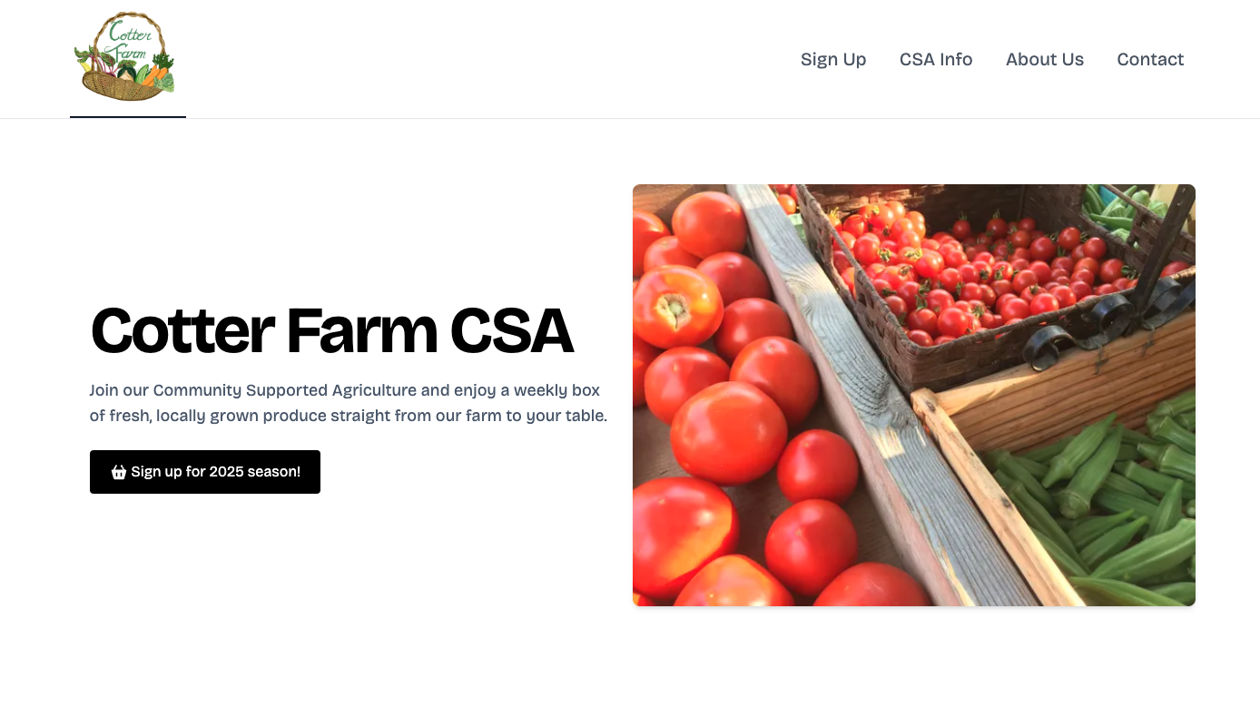 Cotter Farm CSA